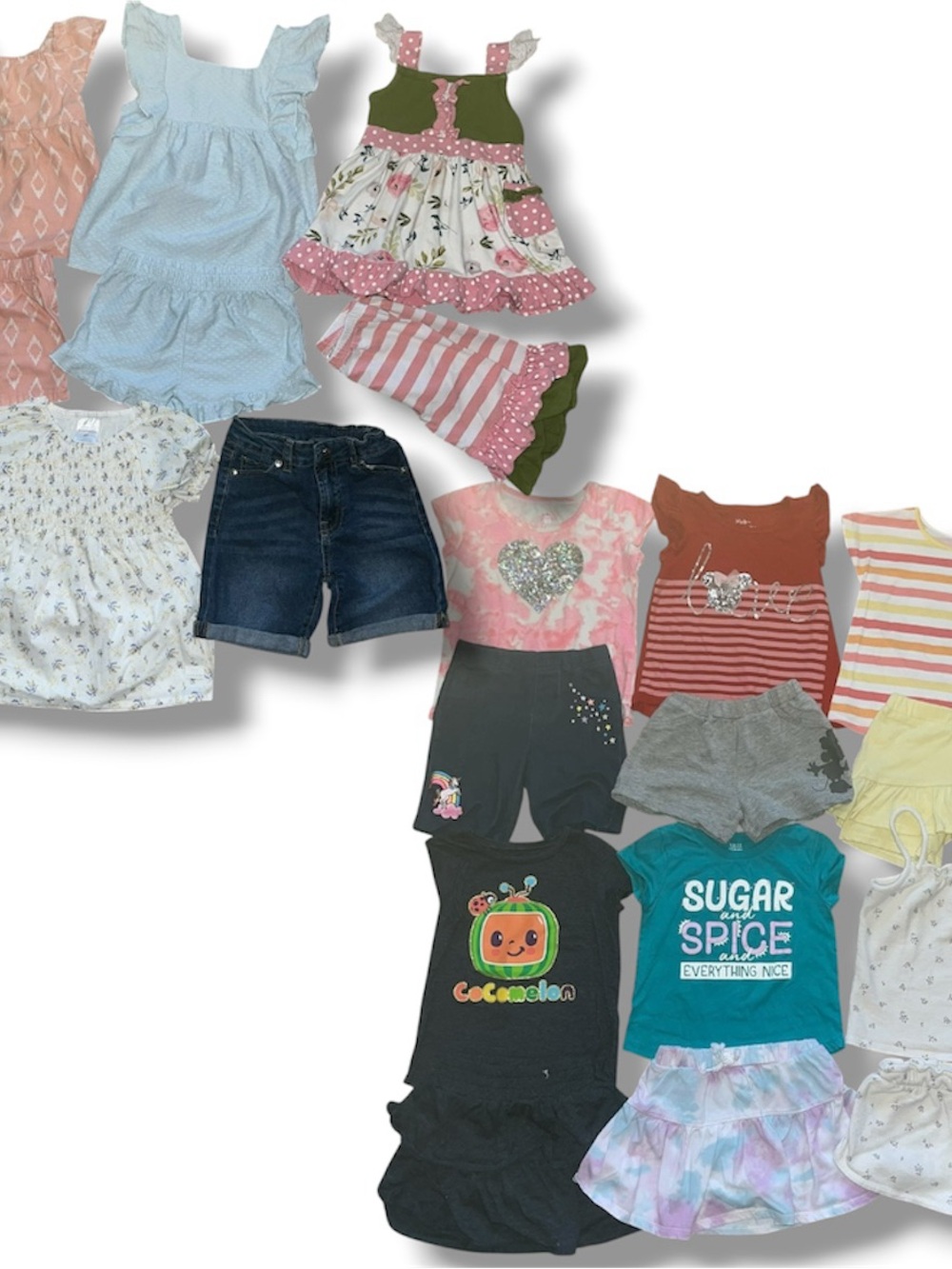 20-Piece Toddler Girl Summer Wardrobe Bundle - Size 4T